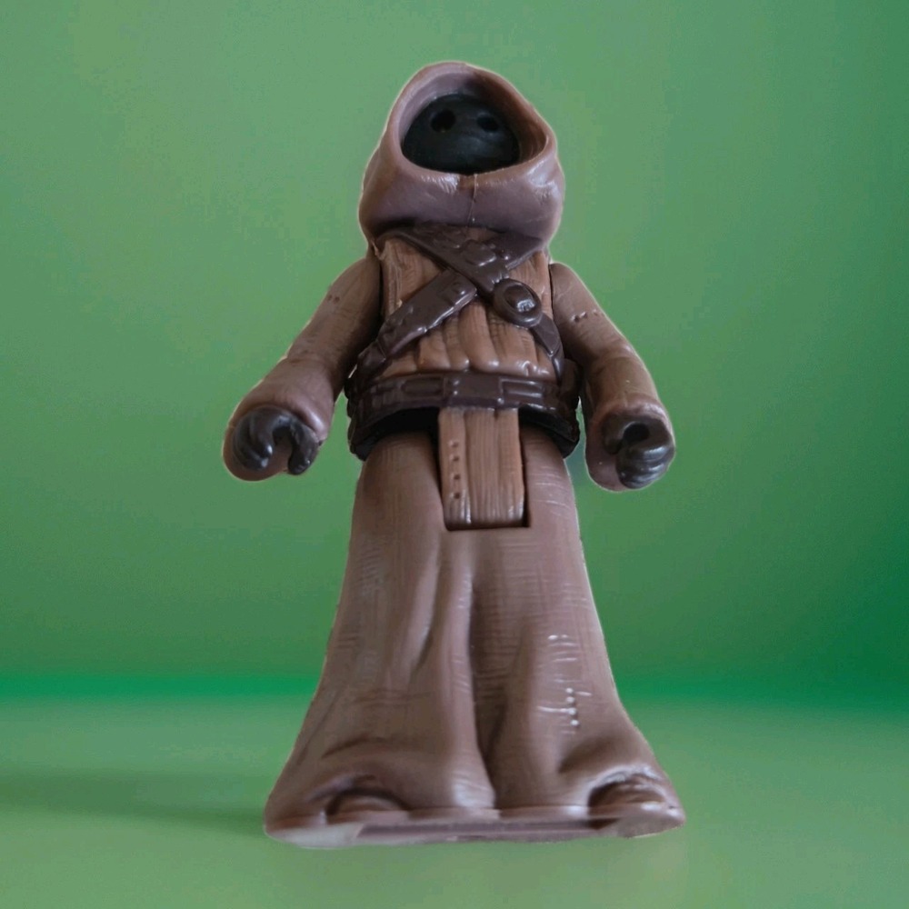 Star Wars Jawa POTF2 Kenner 1997 3.75 Action Figure Loose Brown Robe Bandolier